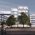 Visualisierung des neuen Hauptsitzes von Adnovum in der Badenerstrasse 170 in Zürich (Quelle: Swiss Life Asset Managers) 
