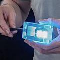 Luma: blaues Licht zur Datenübertragung genutzt (Foto: epfl.ch, Alain Herzog)