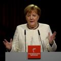 Angela Merkel ortet in der Corona-Krise einen Schub der Digitalisierung (Foto: Hannover Messe) 