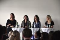 Women in Technology: Die Dell-Managerinnen Jeannine Peek, Elke Steineggere, Alexandra Kreft und Moderatorin Miriam Rickli (Foto: Karlheinz Pichler)