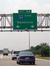 Symbolbfoto: Interstate 24 bei Nashville (Bild: Archiv)